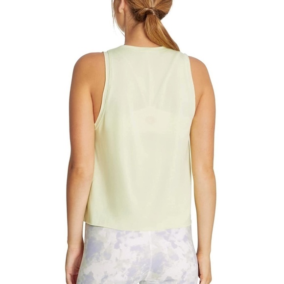 NWT Wildfox Vibes Cropped Tank in Shadow Lime - Picture 4 of 8